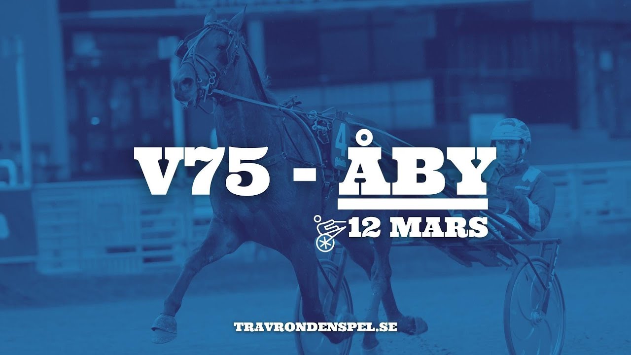 V75 tips Åby | Tre S - Jackpottåget rullar vidare!