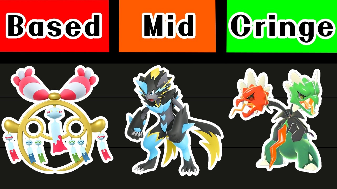 Ranking Pokemon Legends ZA DLC Megas By How Based They Are