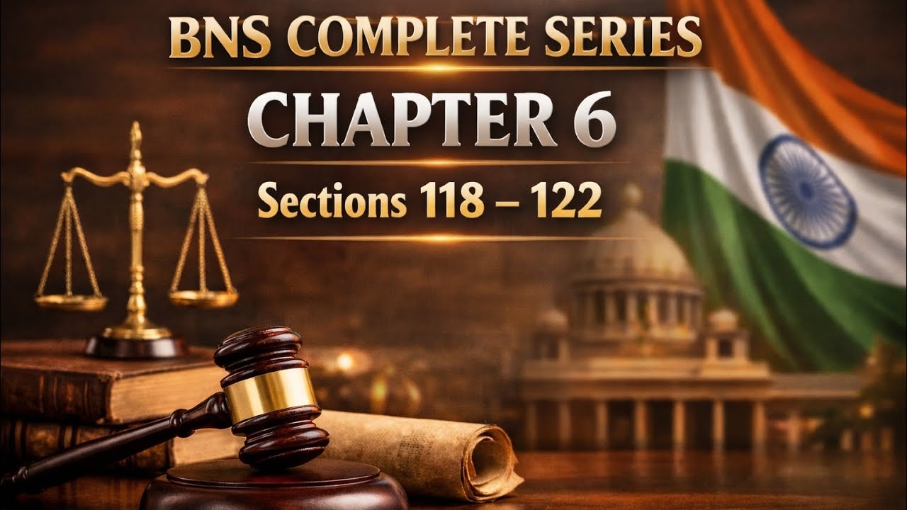 BNS COMPLETE SERIES section 118 to 122 by Seema Sharma. 