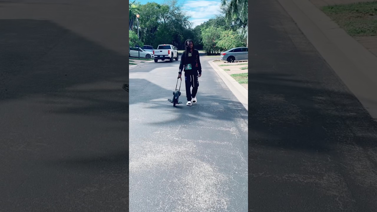 I almost failing on my king song 14 D pro unicycle electric !!  Part 2
