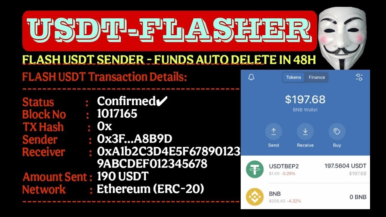 How Hackers Send Fake USDT that Disappear in 48 Hours &mdash; BEWARE