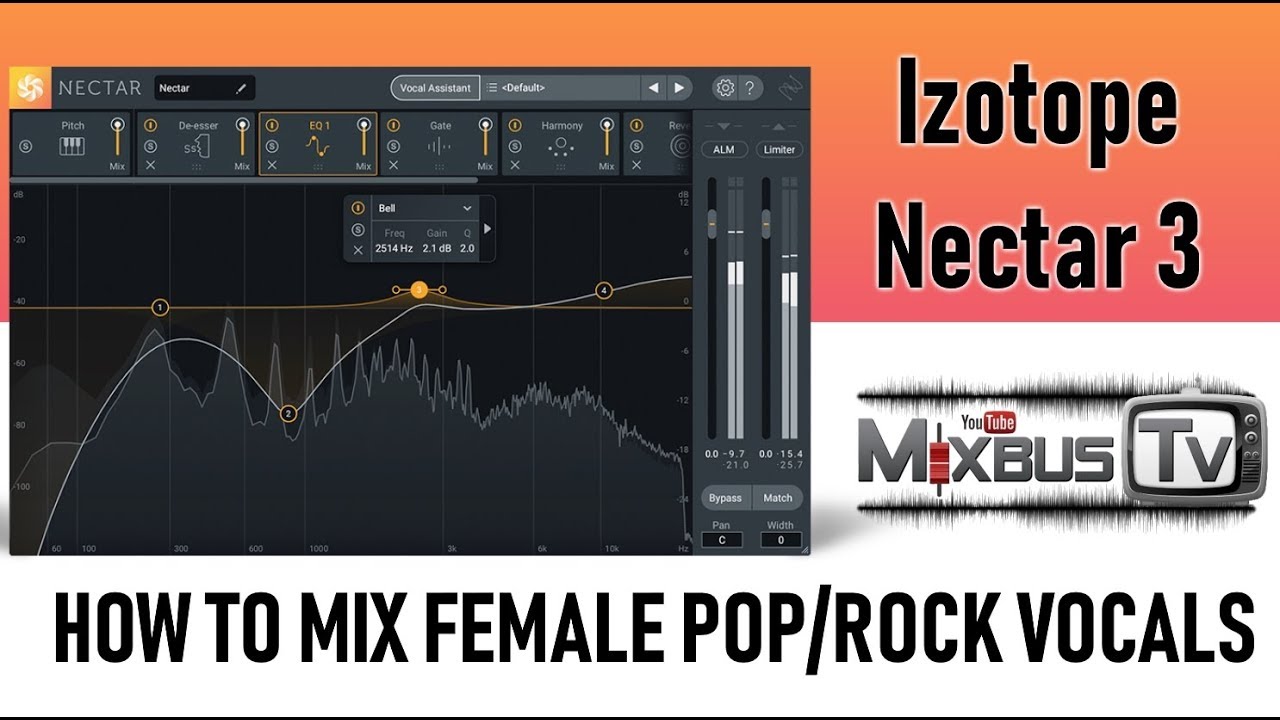 How To Mix Pop Female Vocals with Izotope Nectar 3 quick easy - Honest Review Demo
