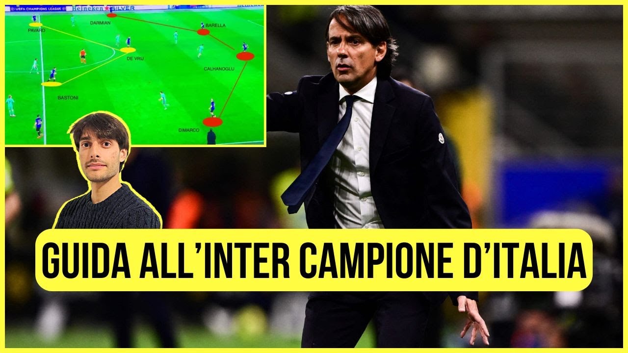 COME L’INTER DI SIMONE INZAGHI HA DOMINATO LA SERIE A | Con Lavagna Tattica