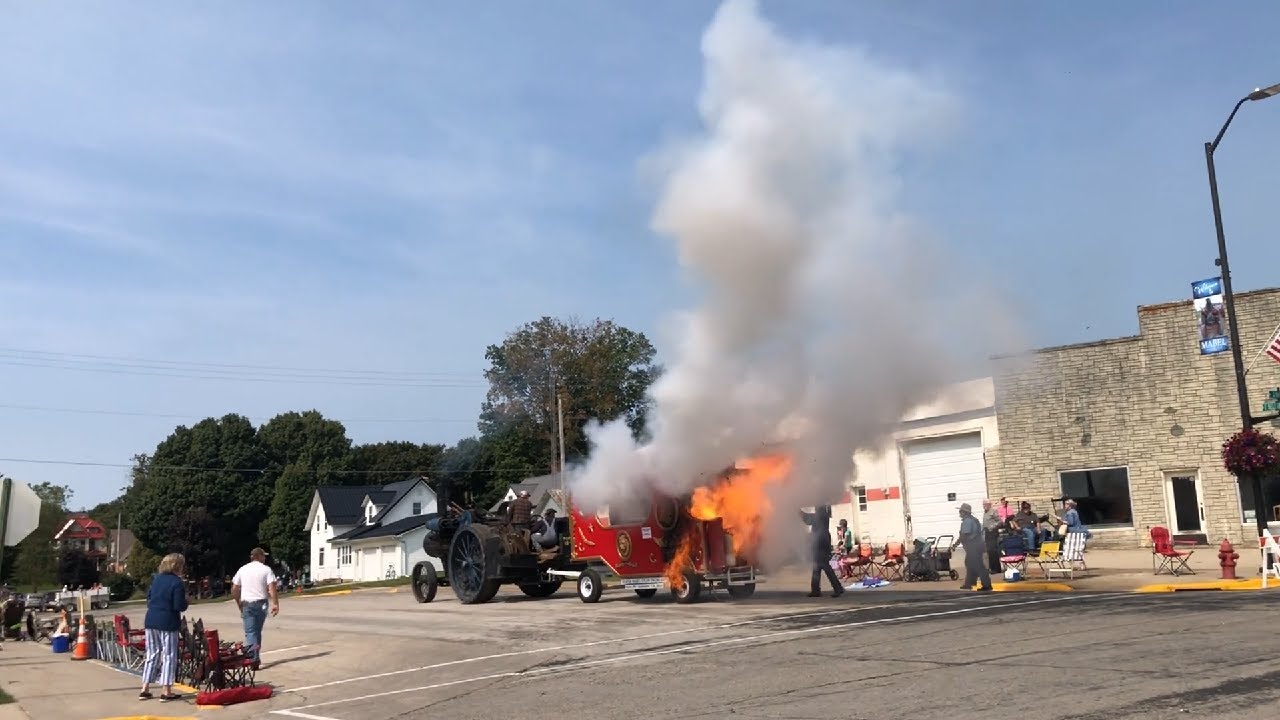 STEAM ORGAN EXPLOSION! - Hesper Mabel Steam Engine Days 2024!