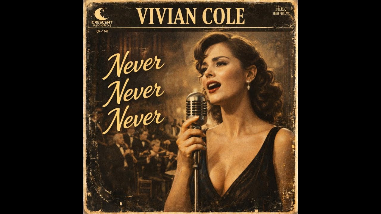 Never Never Never – Vivian Cole – Vintage Dramatic Crooner Love Ballad