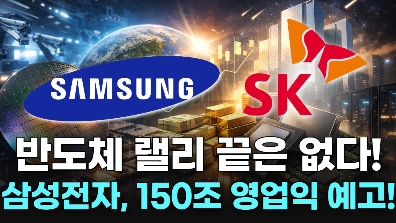 반도체 랠리 끝은 없다! 삼성전자, 150조 영업익 예고!