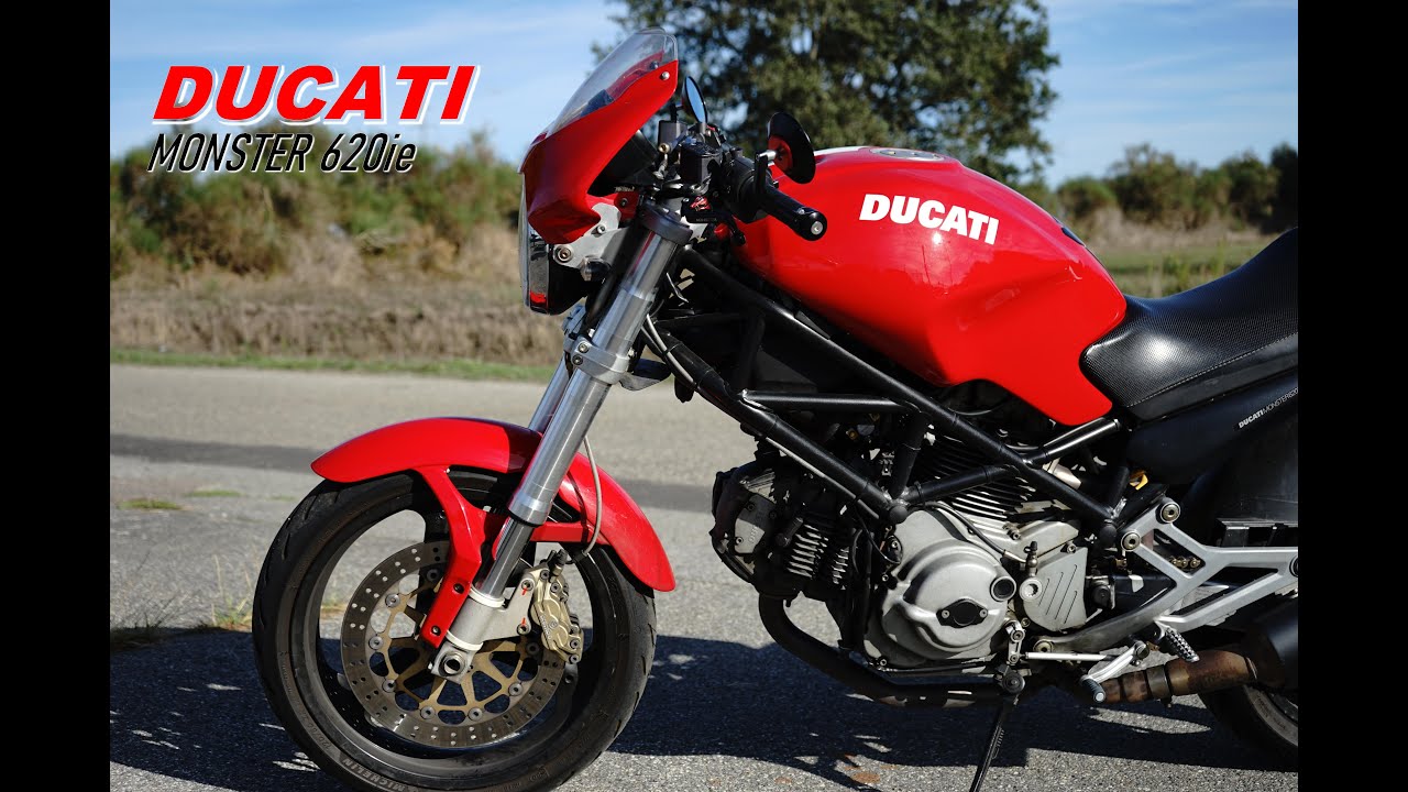 Test DUCATI Monster 620ie (full) + sound