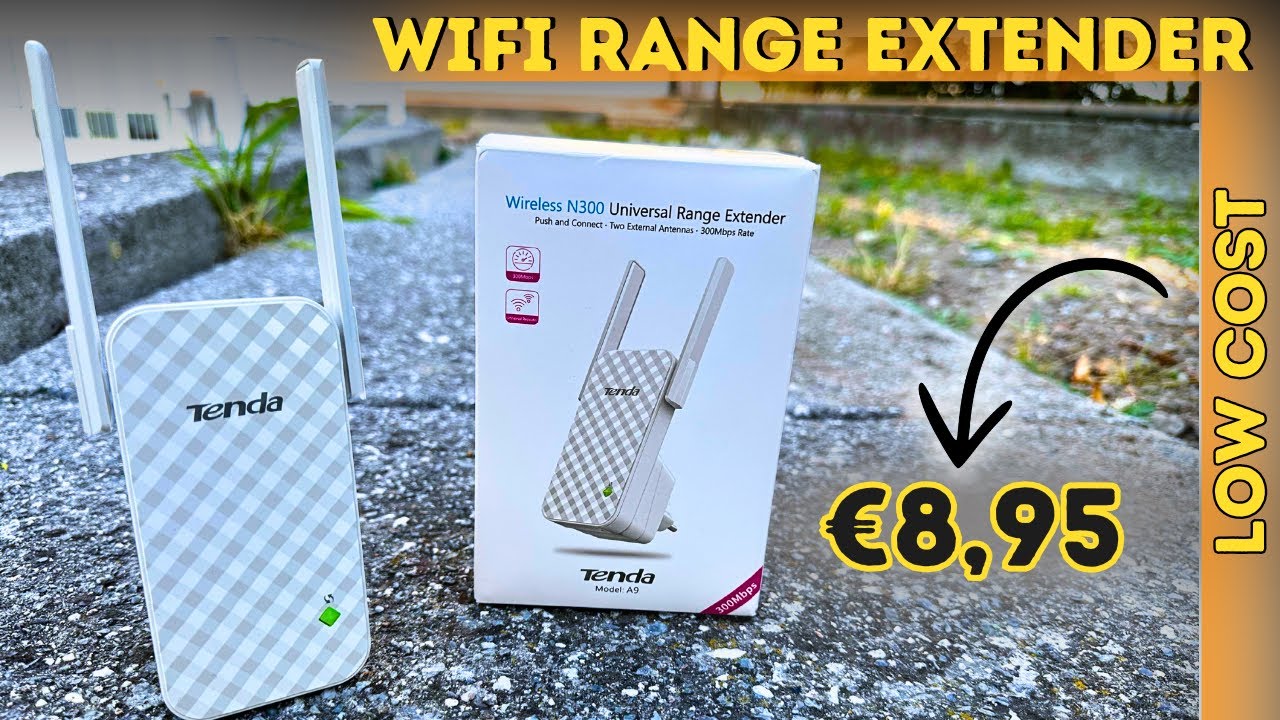 RIPETITORE WiFi Tenda A9 Guida configurazione da PC in pochi minuti, Unboxing📡