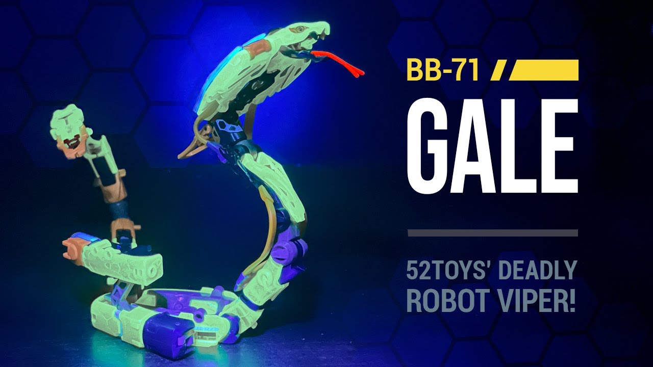 52Toys Beastbox BB-71 Gale Is A Deadly Mechanical Viper! Full Review With Transformation Demos