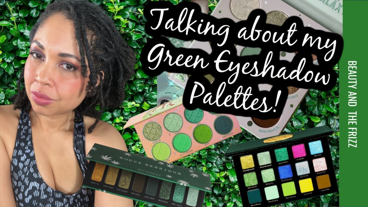 The Best Green Eyeshadow Palettes! My Collection!