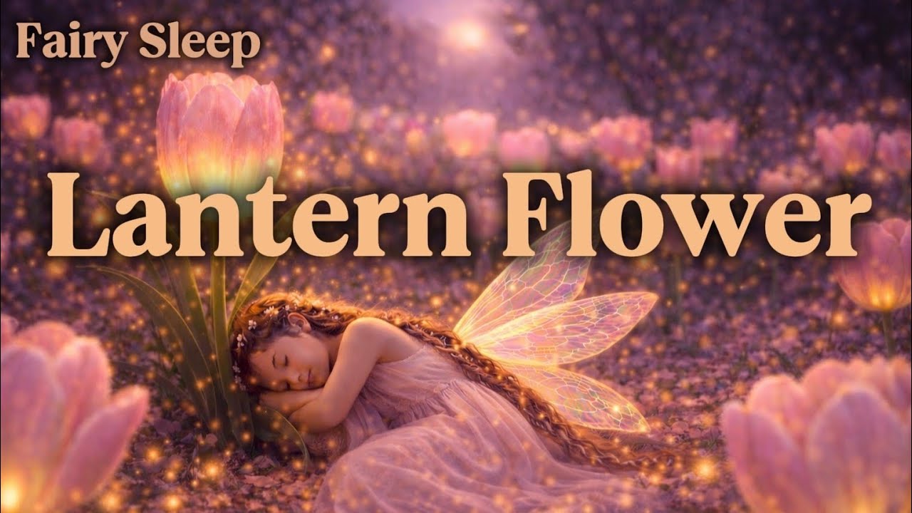 Fairy Sleep | Lantern Flower | Warm Guitar Sleep Music | Deep Relaxation | Fairy Garden Ambience