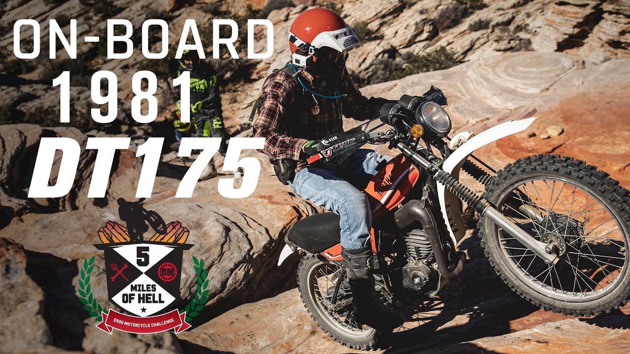 Riding a 1981 Yamaha DT175 Enduro Motorcycle Through 5 Miles of Hell