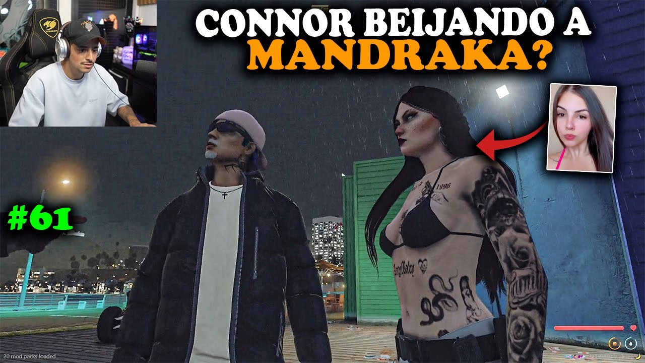 CONNOR BEIJANDO A MANDRAKA? GG CASAL DE VOLTA? EP 61
