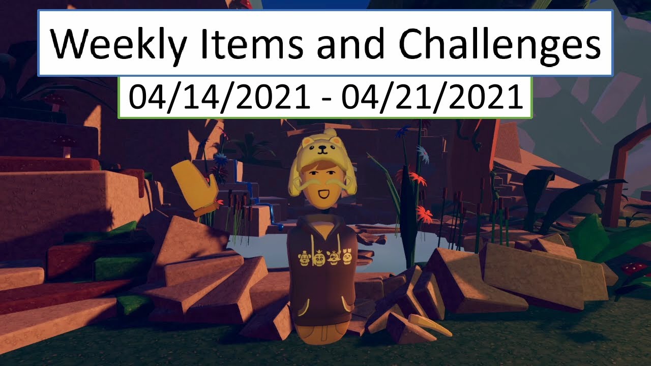 Rec Room Weekly Items and Challenges | 04-14-2021