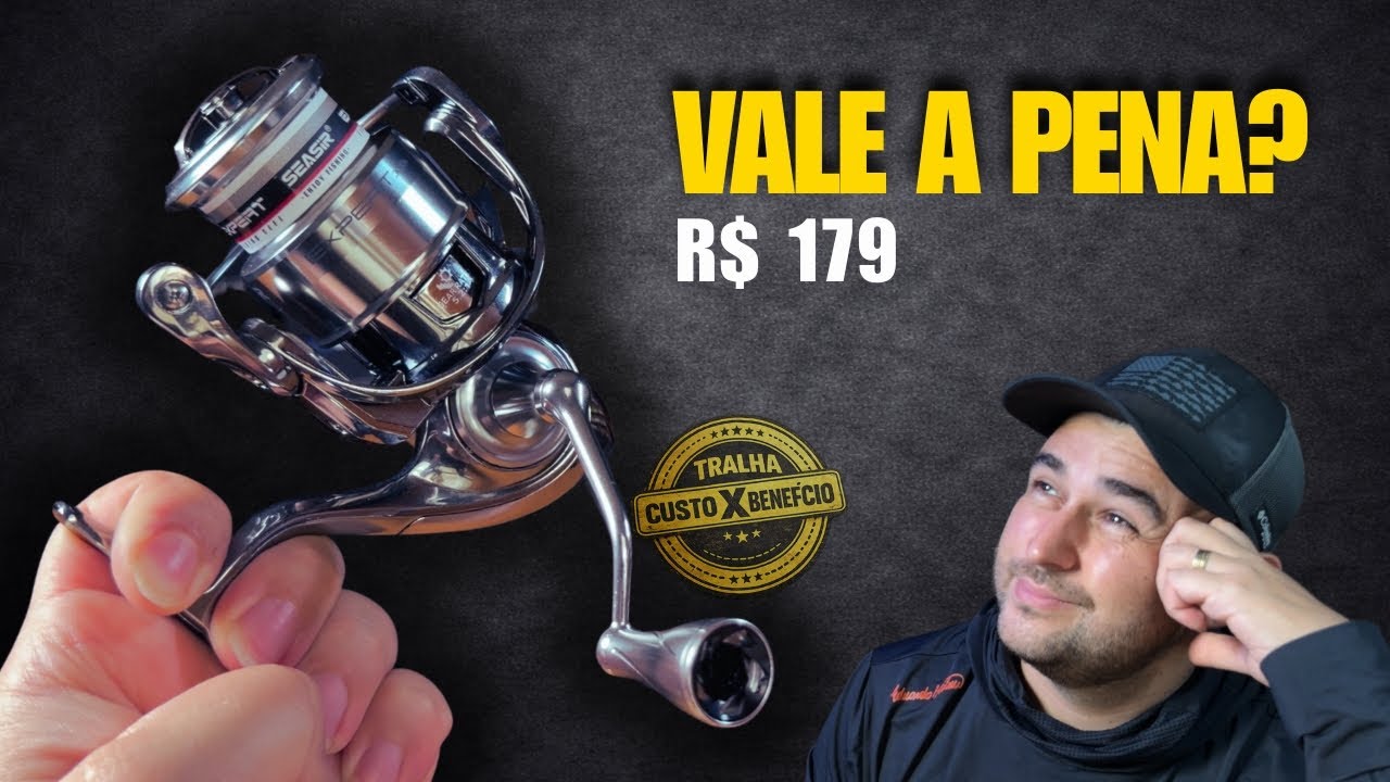 Molinete SEASIR EXPERT Vale a Pena? Avaliação de Robustez e Custo-Benefício