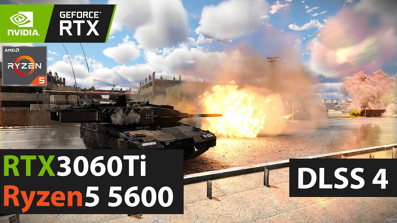 War thunder 2025 l Leopard 2A7V Gameplay l RTX3060Ti + Ryzen5 5600 l DLSS 4 l 1080p
