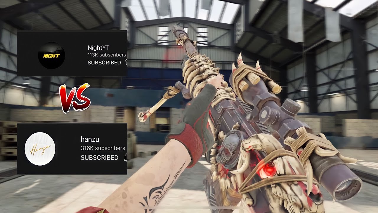 1v1 against hanzu (Aggressive sniper vs Passive sniper)