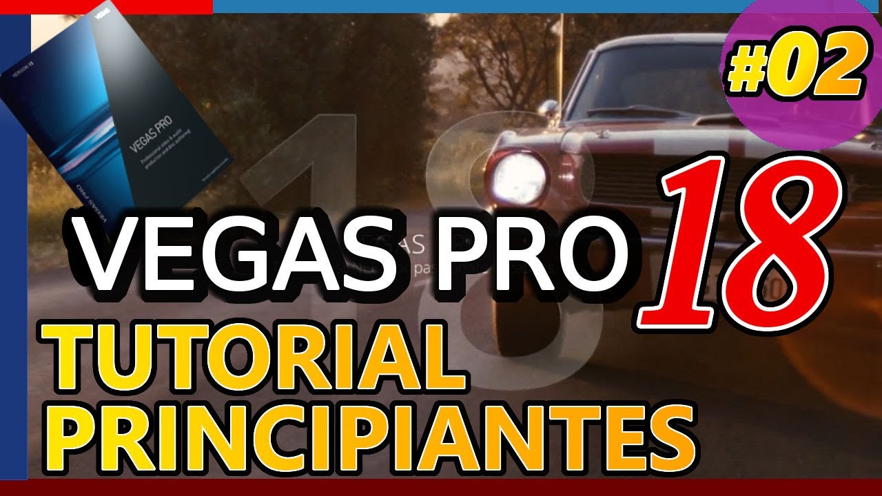 VEGAS PRO 18: cómo usar, editar videos, básico, principiantes. Tutorial 02 español 2020