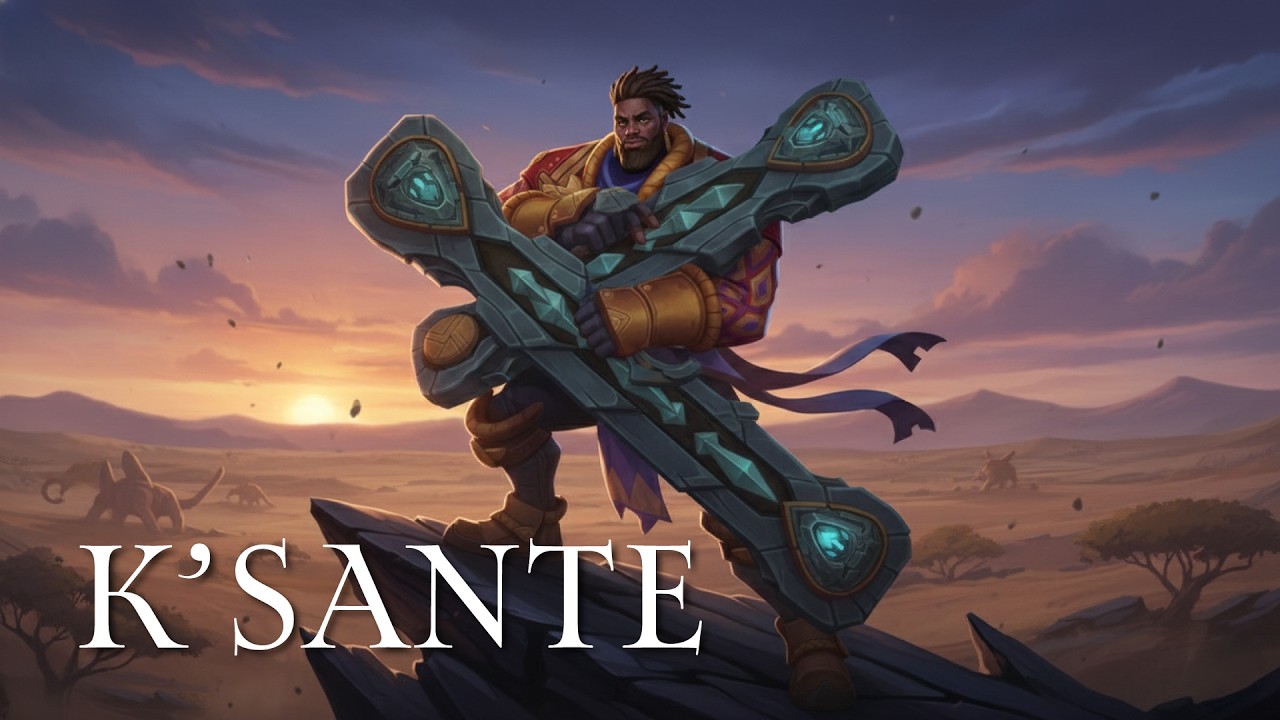 한계를 돌파하는 총공세 🛡️ 크산테(K'Sante) 전용 브금: 압도적인 전사의 사운드 | K'Sante Gaming BGM