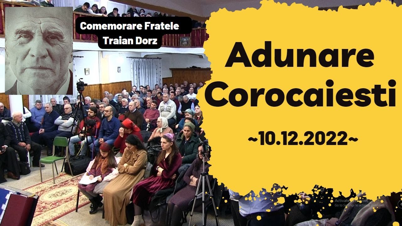 Adunare Oastea Domnului Corocăiești | 10.12.2022 |