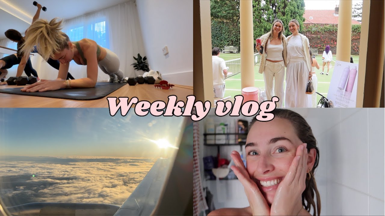 VLOG: my mini glow up routine, come to events with me, quick trip to QLD, lets catch up!!! ♥️