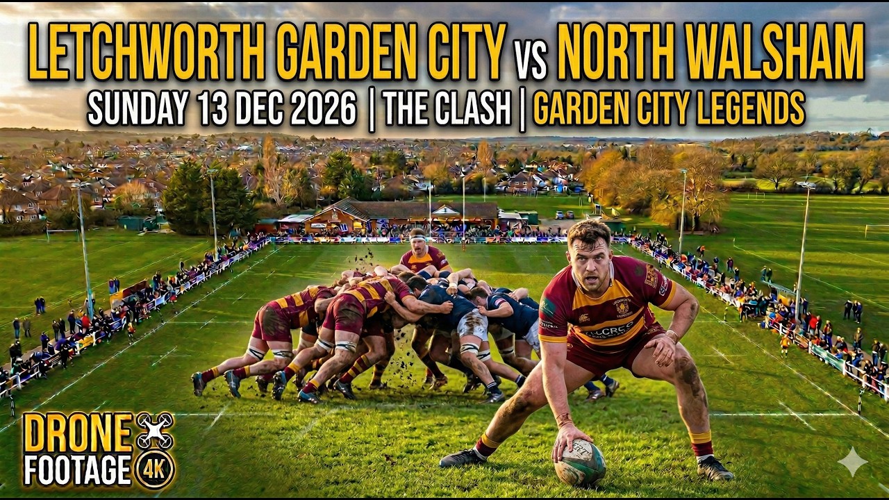 🎥 ACTION PACKED: Letchworth Legends vs North Walsham.  Filmed at Legends' Lane by Sky Eye Imagery
