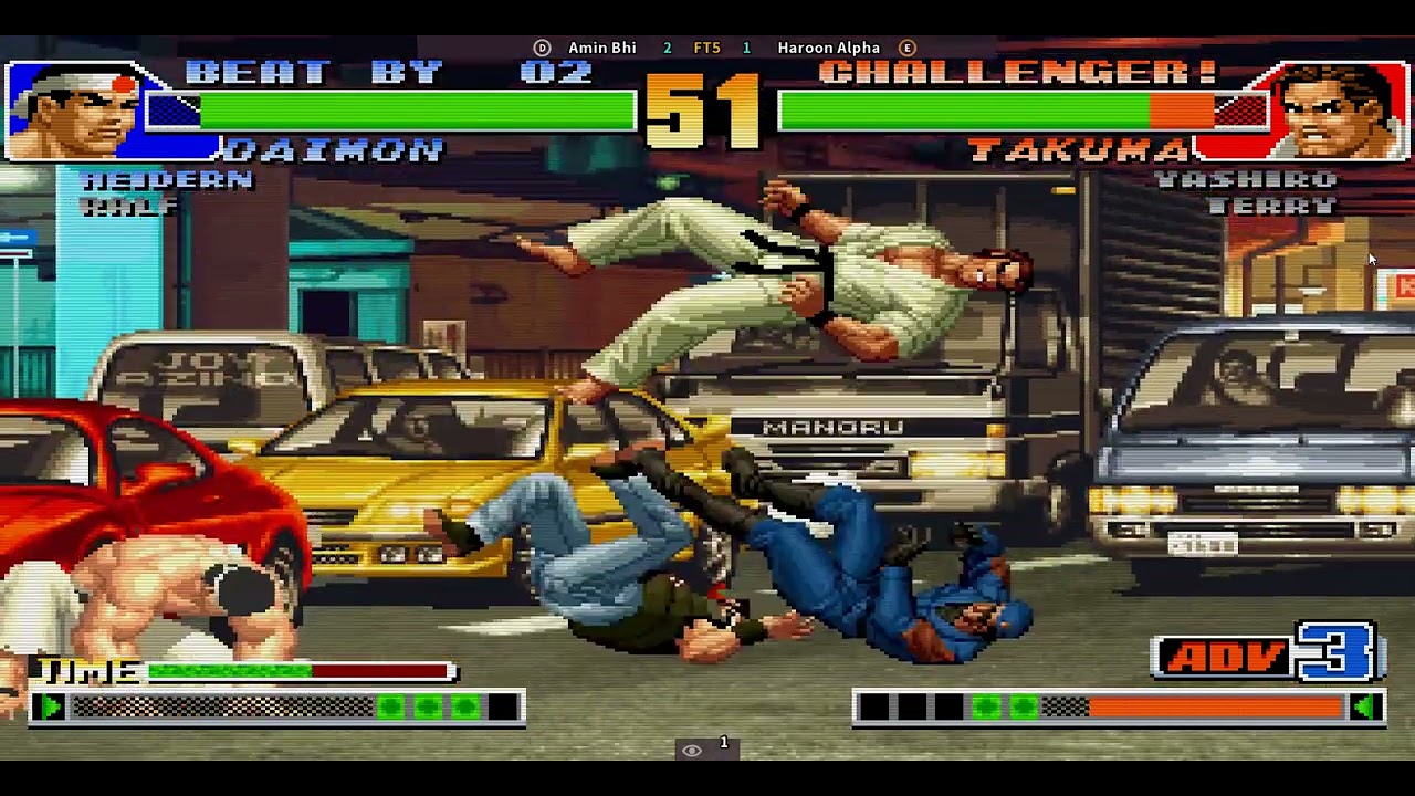 KOF 98  Match by Pakistani King 2024 #games #kof98 #kof95 #arcadegames #segagame #kof2002
