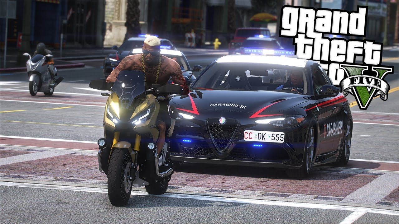 Spaccio su XADV (Posto di blocco,Proteste,Retata) GTA 5 MOD VITA DA GANGSTER (10) #34