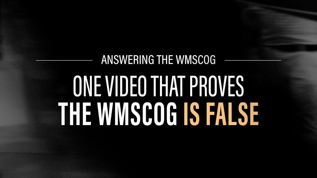 Mother God, Ahnsahnghong And The WMSCOG Proven False In One Video