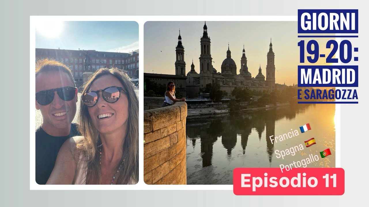 🏍️ Francia-Spagna-Portogallo in moto | Episodio 11:“Giorni 19-20: Madrid e Saragozza”