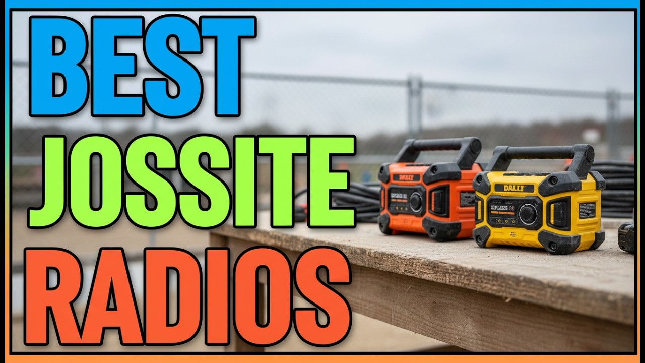 TOP 5 Best Jobsite Radios 2026