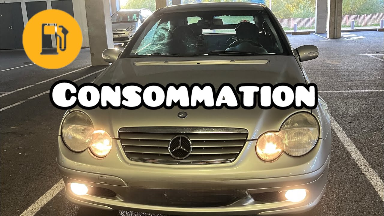 COMBIEN CONSOMME CETTE W203 ?