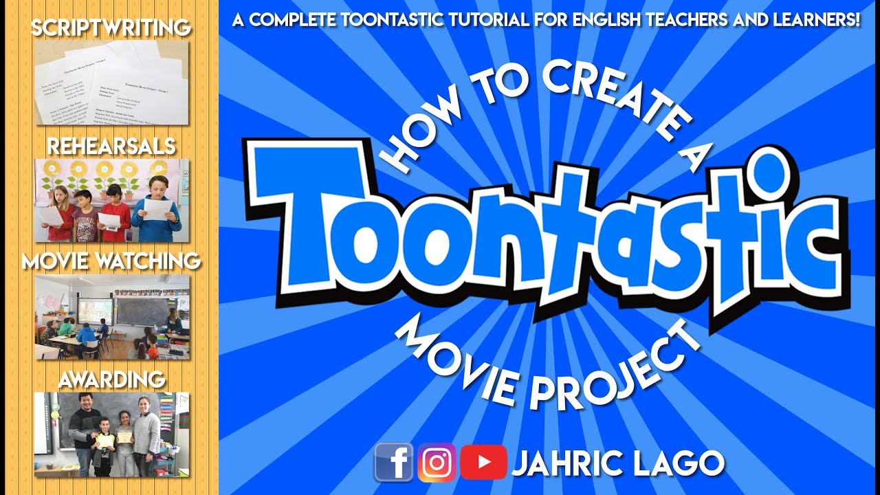 How to Create a Toontastic Movie Project | A Complete Toontastic Tutorial | Jahric Lago