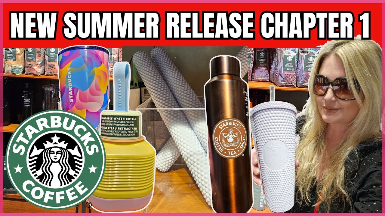 Starbucks Coffee | NEW Summer Cup Release Chapter 1 2024 Store Walk Thru | #starbucks #coffee