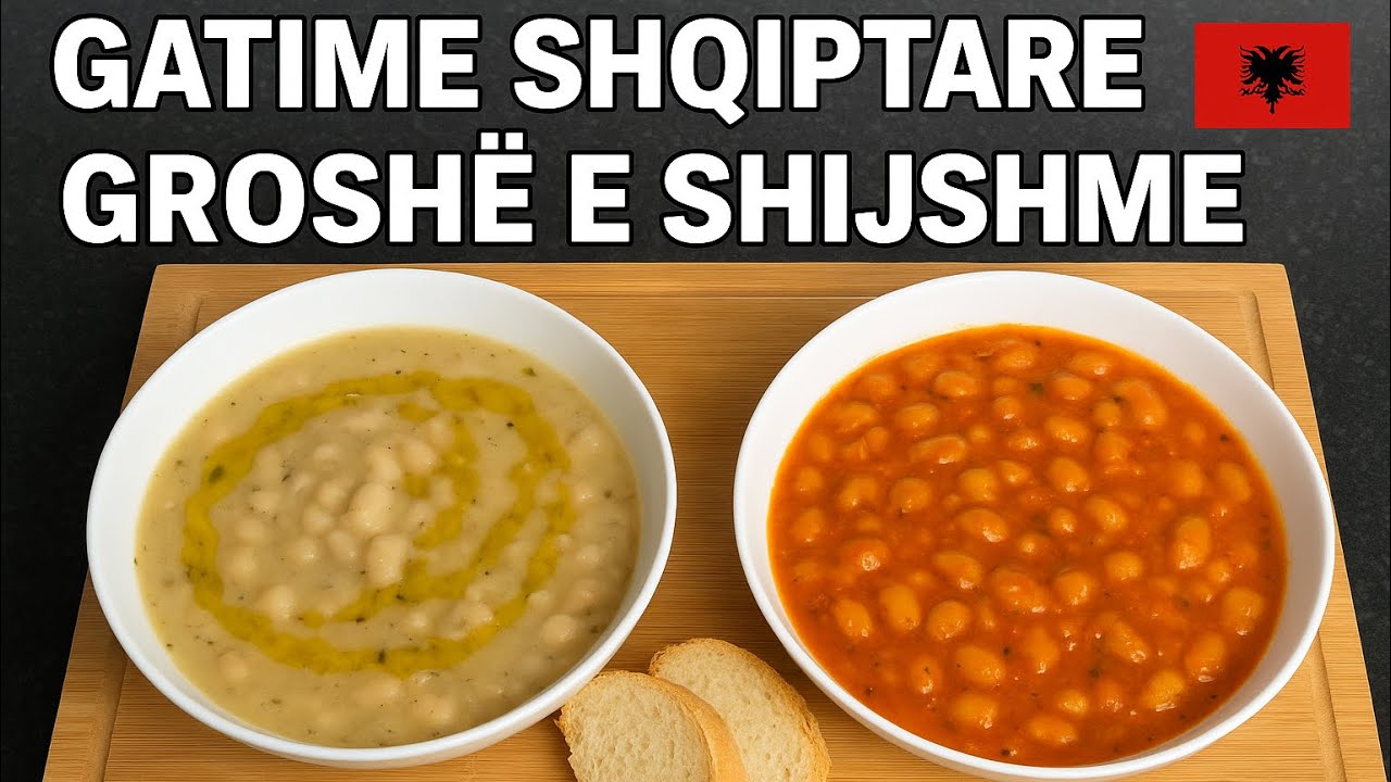 Fasule Me Uthull - Groshe | Receta Gatimi Shqiptare