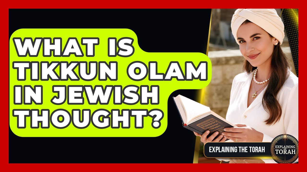 What Is Tikkun Olam In Jewish Thought? - Explaining The Torah