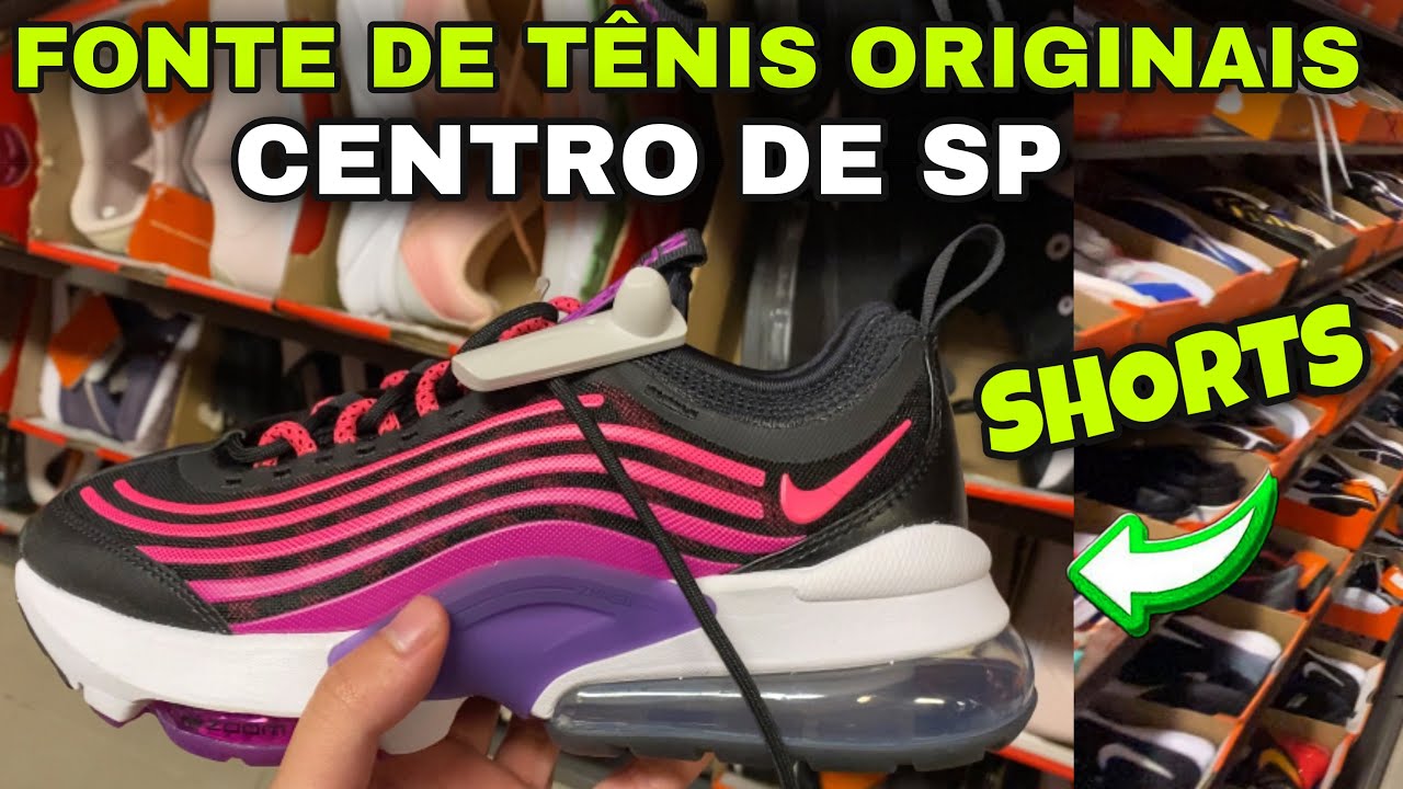 OUTLET NIKE CENTRO DE SP - T&Ecirc;NIS ORIGINAIS E BARATOS