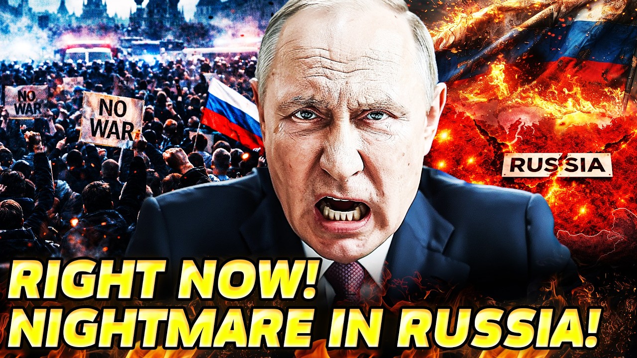 💥PANIKA! ROSJANIE WYBUCHLI! PUTIN PRZYZNAŁ: COŚ STRASZNEGO WYDARZYŁO SIĘ NA KREMLIE! TO KONIEC!