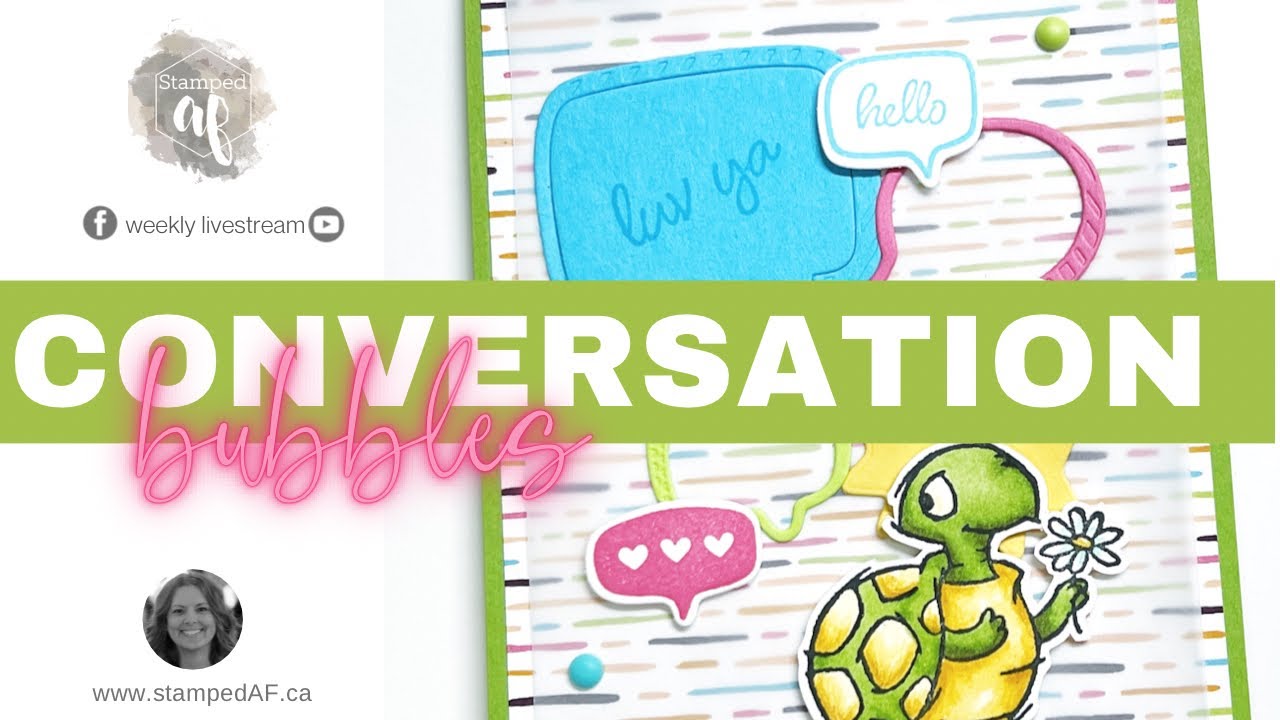 Crafting Live with Conversations Bubbles