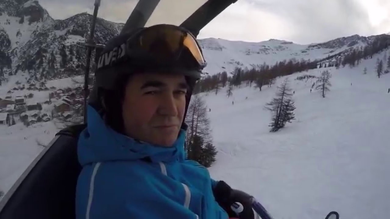 In Malbun am Ski fahren