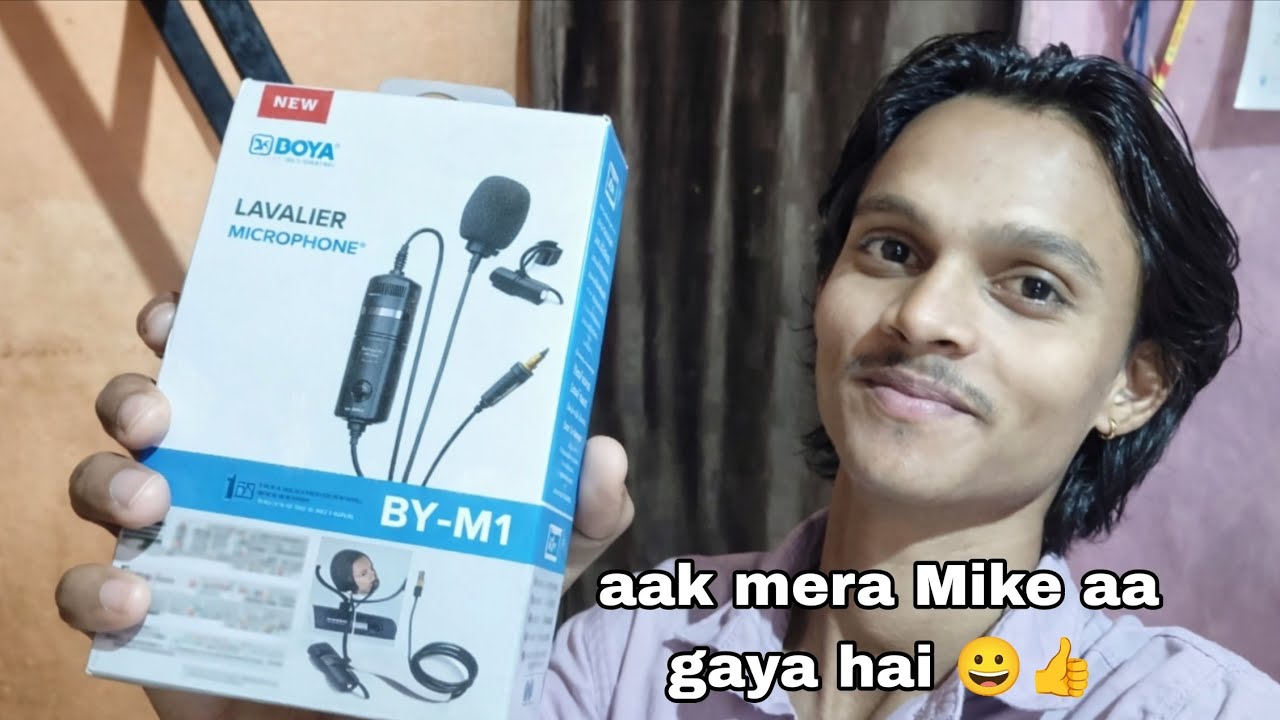Aaj mere Naya Mike aaya hai 😃😀