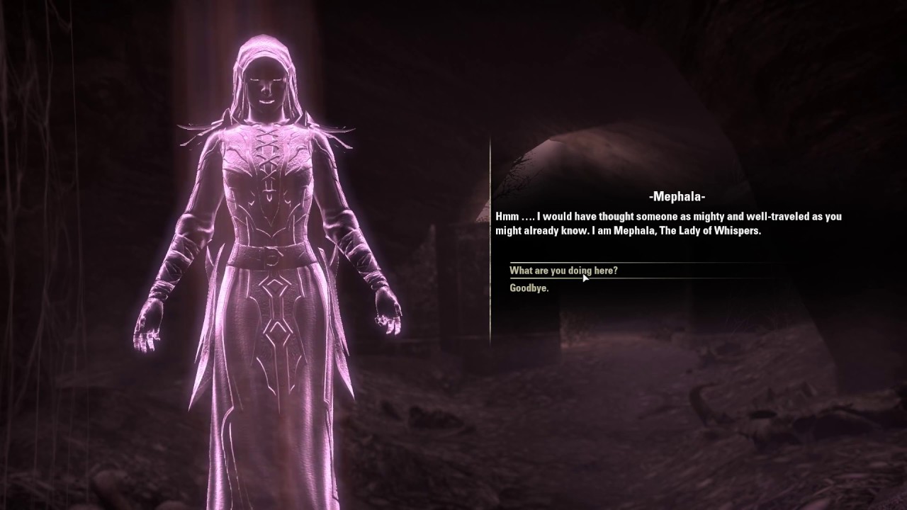 Meeting Mephala in the [Elder Scrolls Online]