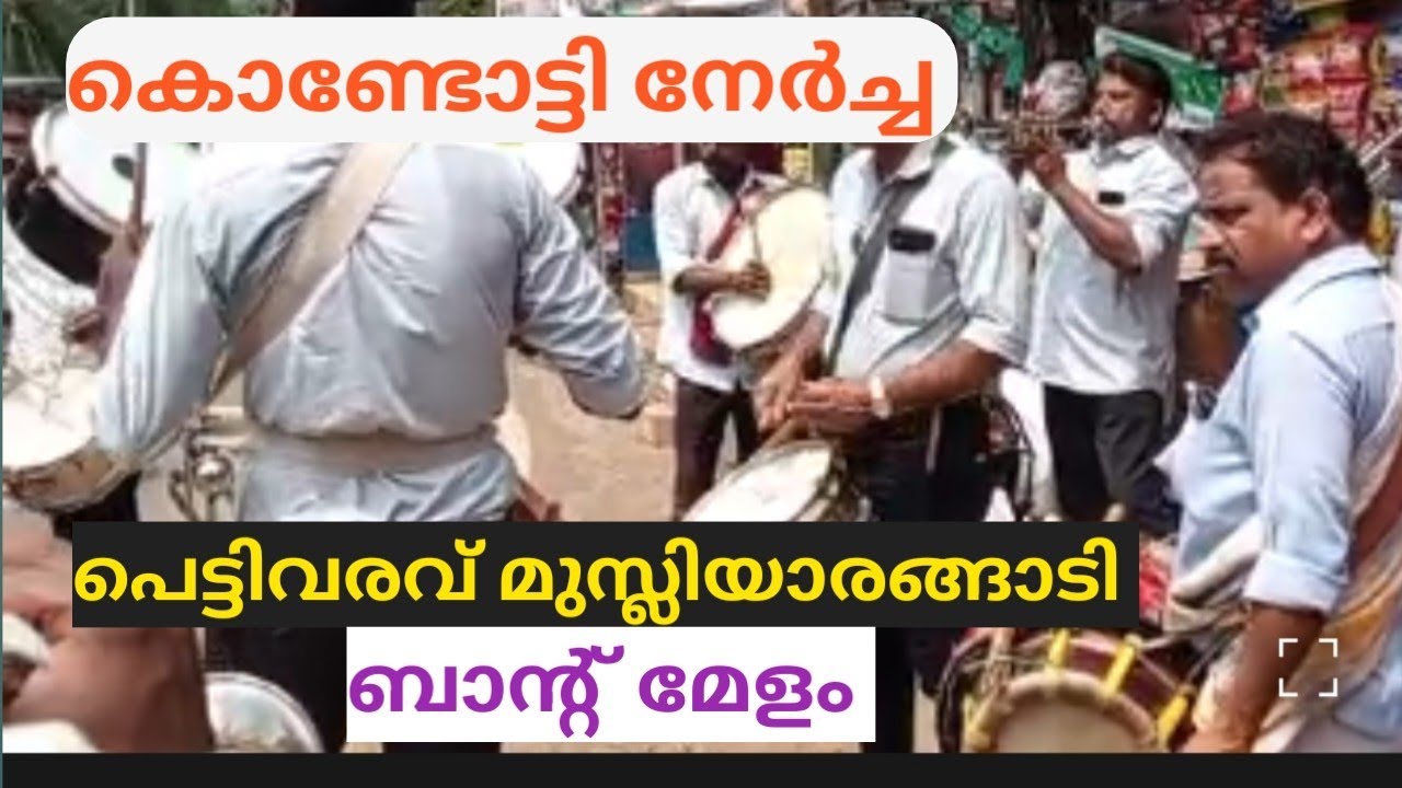 കൊണ്ടോട്ടി നേർച്ച പെട്ടിവരവ് ബാന്റ് മേളം മുസ്ലിയാരങ്ങാടി | Kondotty Nercha | Pettivaravu