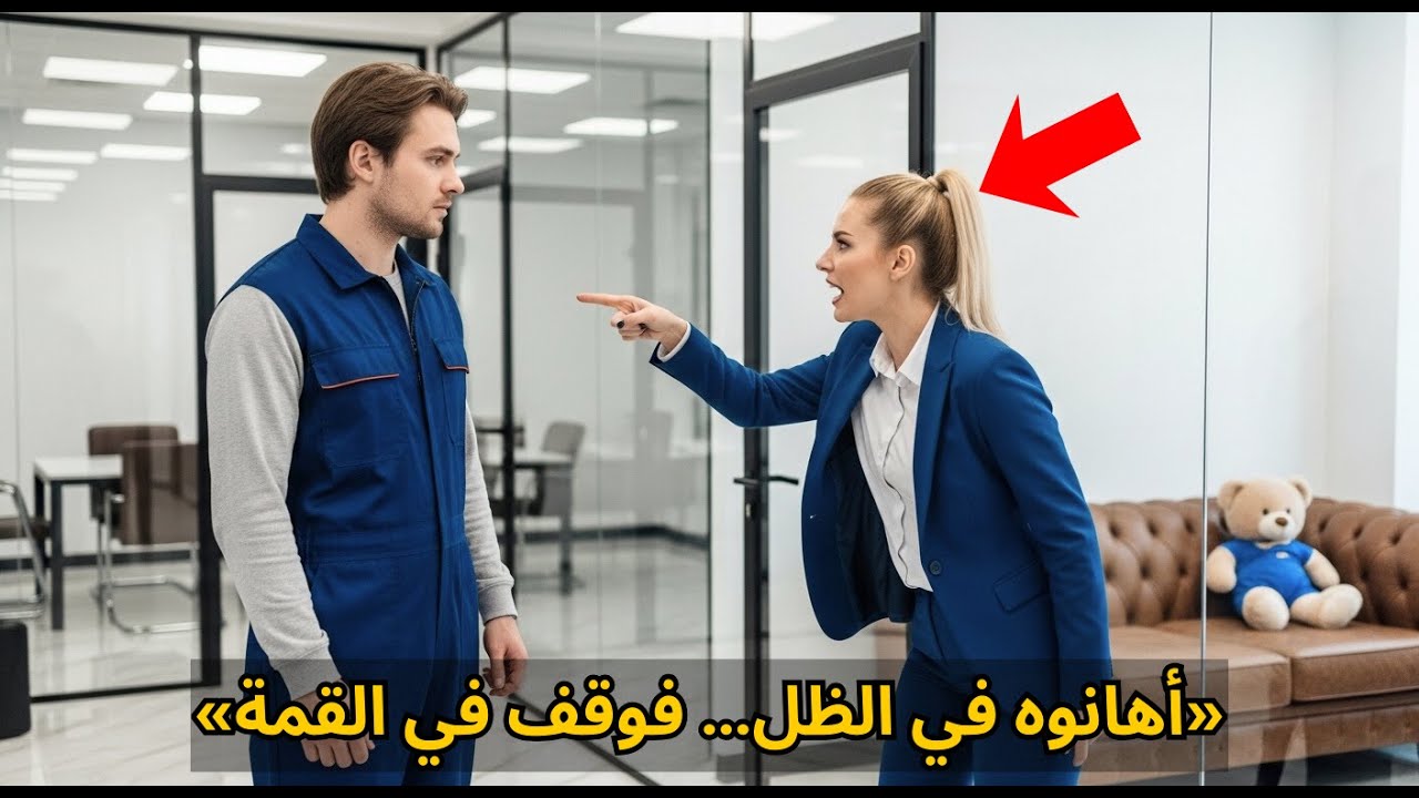 مليونيرة تُحاصر عامل نظافة أعزب… وما فعله قلب موازين القوة في لحظة واحدة | قصة عدالة مُلهمة