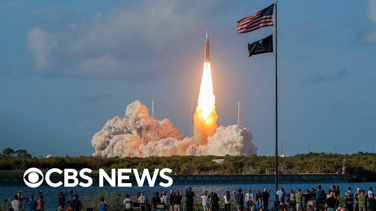 Historic Artemis II mission launches | full video