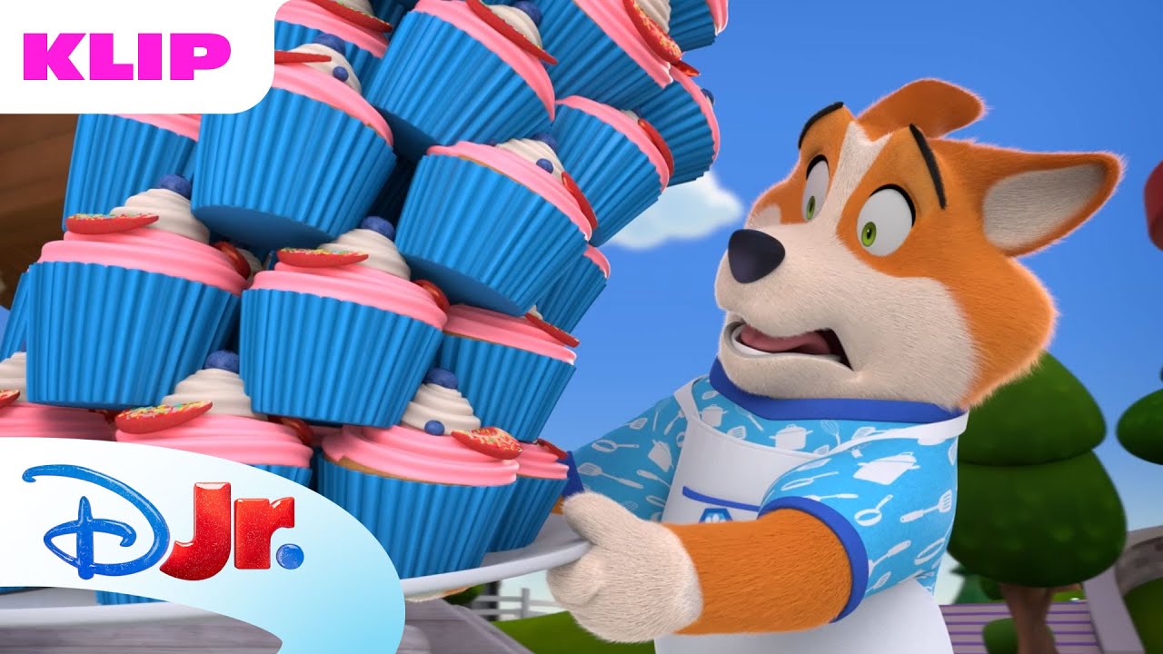 Cupcake-katastrofen | Håndværkerhvalpene | Disney Junior Danmark
