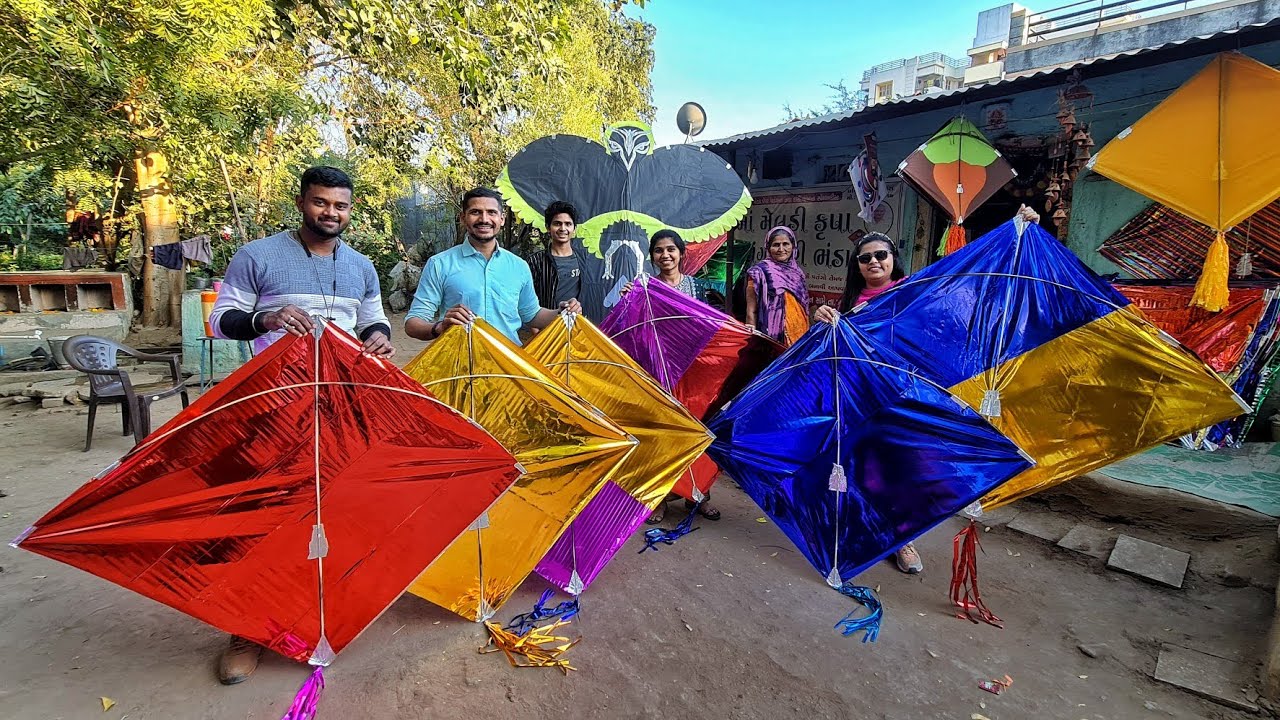 Khambhat Patang market 2022 | Kite wholesale market | Best Quality Kite in Gujrat