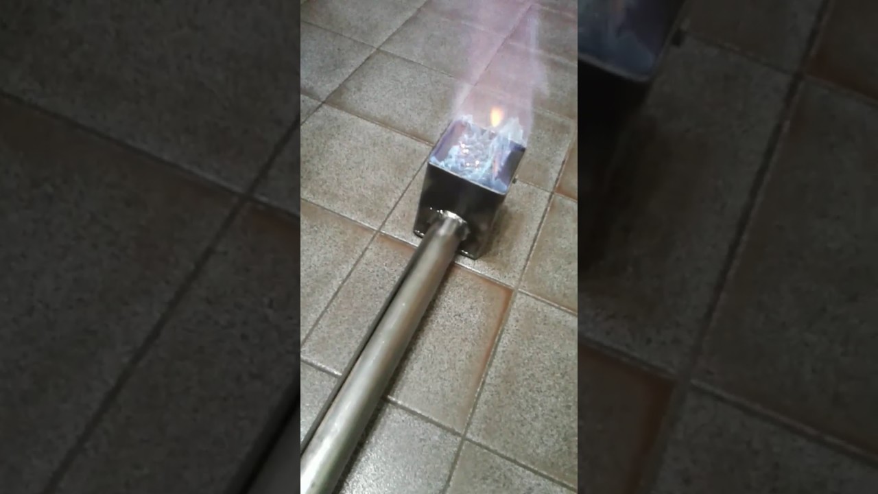 Quemador con inyeccion forzada de aire/gas (ideal para grandes recipientes)