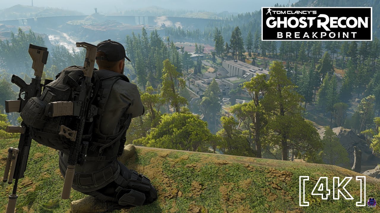 Ghost Recon Breakpoint - FBI agent base clear on Omega R&D center [4K 60FPS]