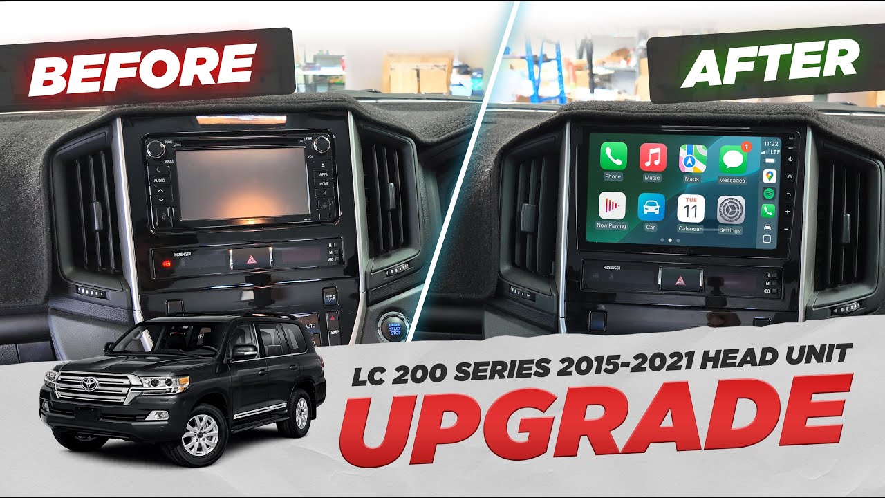 Toyota LandCruiser 200 Series (2016–2021) | Head Unit Installation Guide & Full Feature Walkthrough